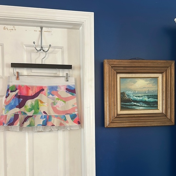 Women Sofibella UV Colors Print 14 Inch Womens Tennis Skort Size Medium - Picture 2 of 8